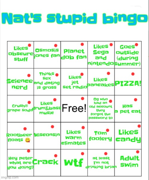 Do this | image tagged in nat's stupid bingo | made w/ Imgflip meme maker