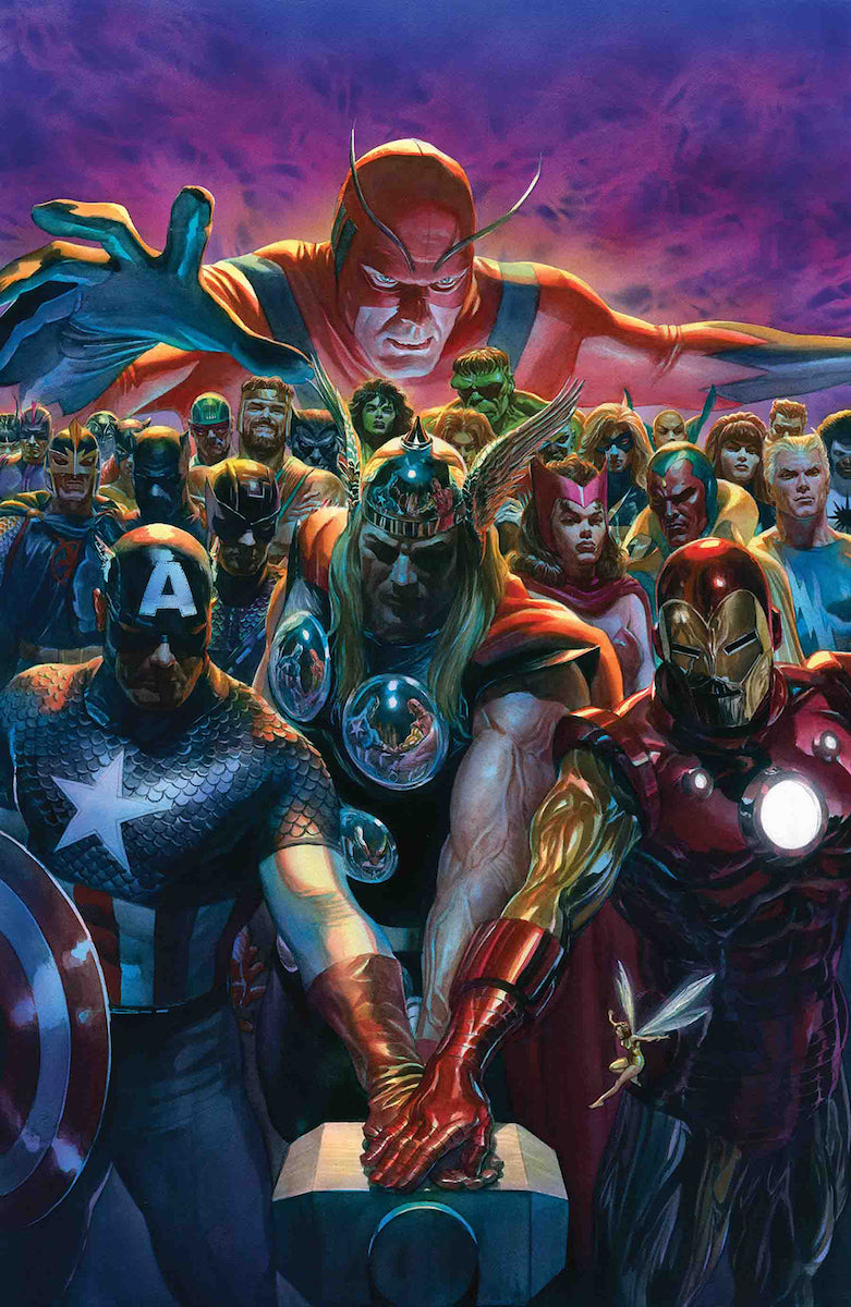 Avengers by Alex Ross Blank Meme Template