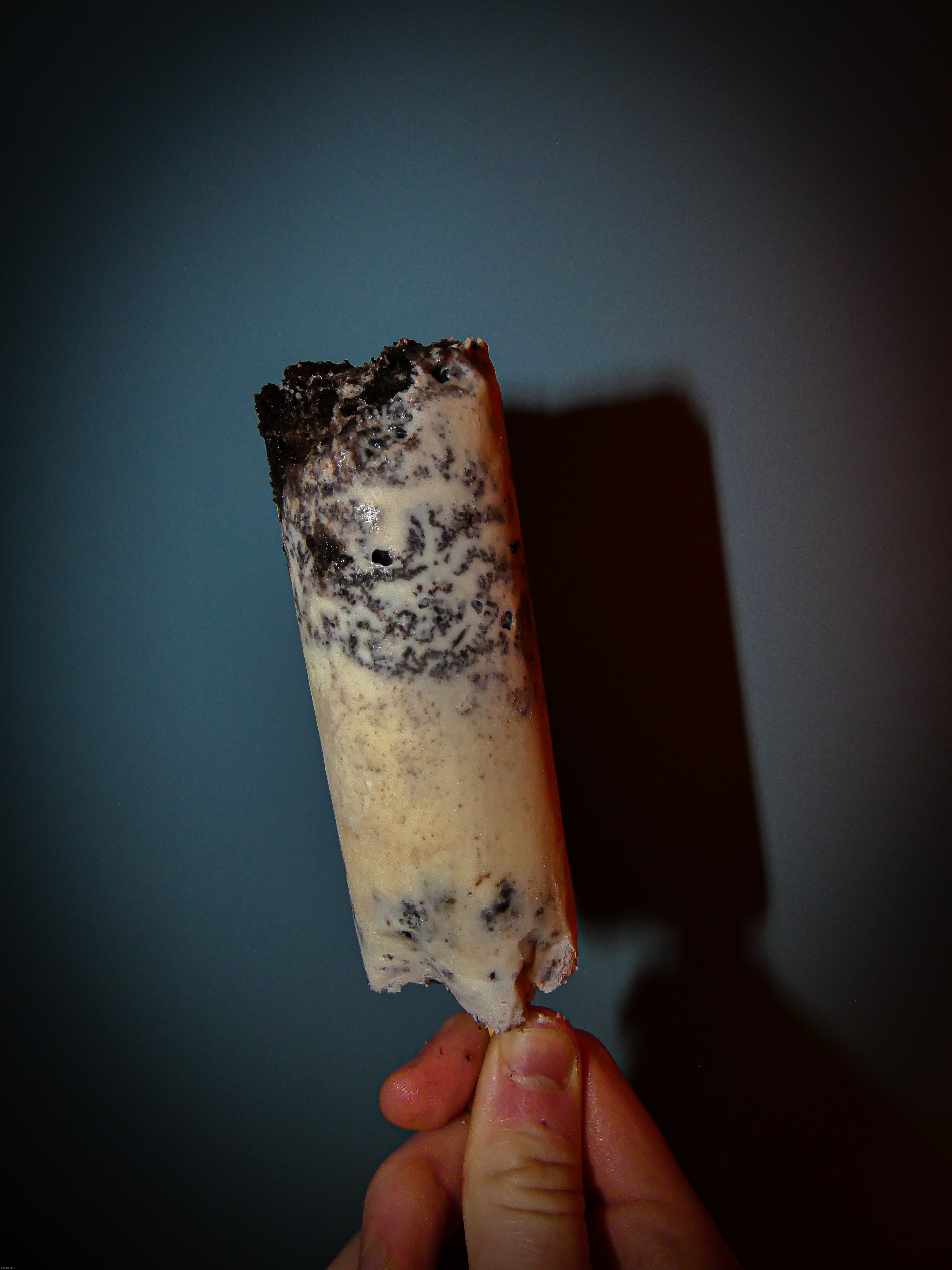 I made an Oreo Ice Cream Bar last night, check the comments for directions on how to make it yourself | image tagged in share your own photos | made w/ Imgflip meme maker