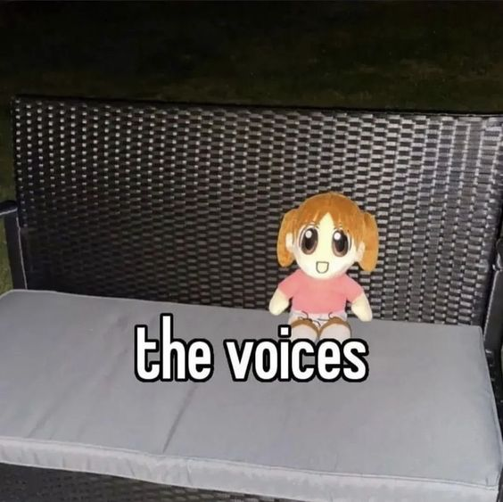 High Quality the voices Blank Meme Template