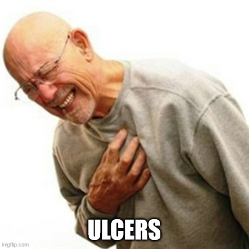 Right In The Childhood Meme | ULCERS | image tagged in memes,right in the childhood | made w/ Imgflip meme maker