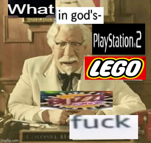 what in god's playstation 2 Lego buzz junior f*ck a repost on gametoons | image tagged in what in the hot crispy kentucky fried frick,gametoons,repost | made w/ Imgflip meme maker