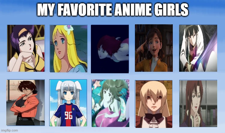 my favorite anime girls | MY FAVORITE ANIME GIRLS | image tagged in my favorite naruto boys,anime,girl,waifu,hot girl | made w/ Imgflip meme maker