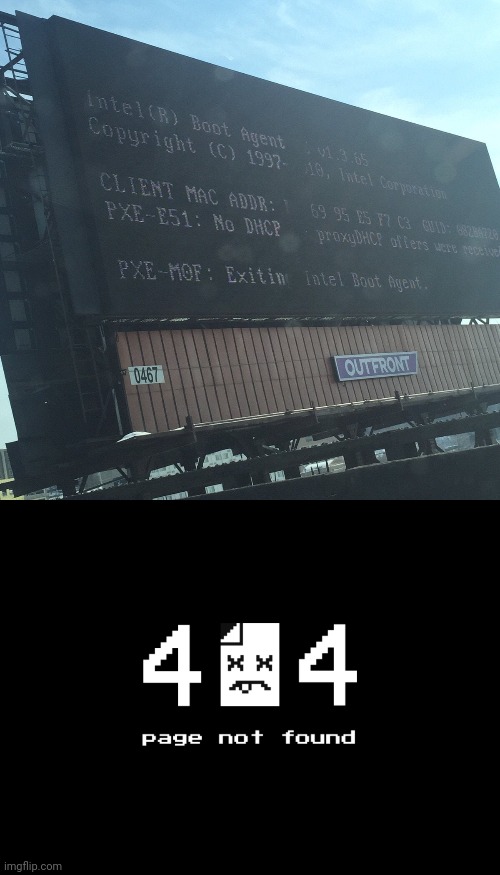 Black screen of death | image tagged in 404 page not found,black screen of death,you had one job,memes,screen,black screen | made w/ Imgflip meme maker