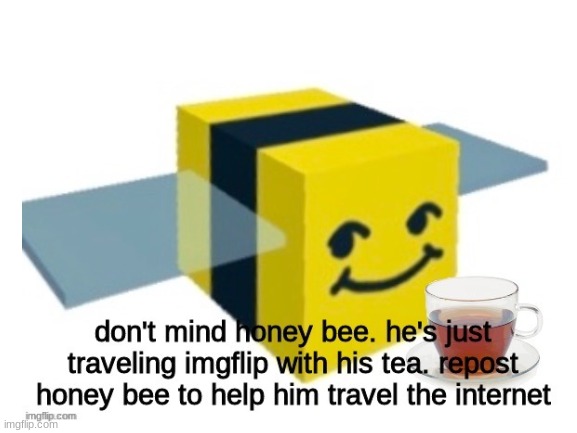 honey bee Blank Meme Template
