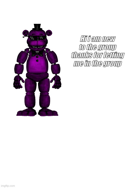 my shadow freddy | Hi i am new to the group thanks for letting me in the group | image tagged in shadow the hedgehog | made w/ Imgflip meme maker