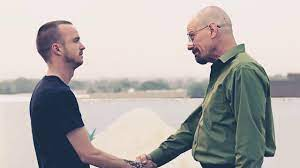 High Quality Walter White and Jesse pinkman Shake the hands Blank Meme Template