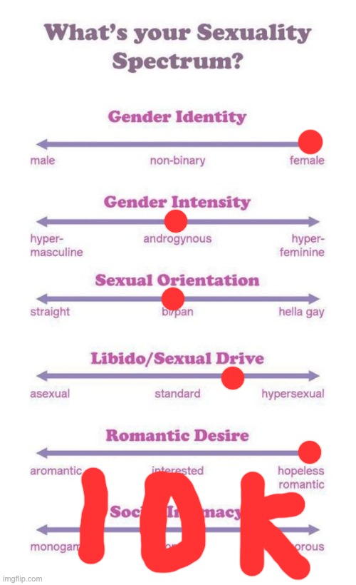 What's your sexuality spectrum? | image tagged in what's your sexuality spectrum | made w/ Imgflip meme maker