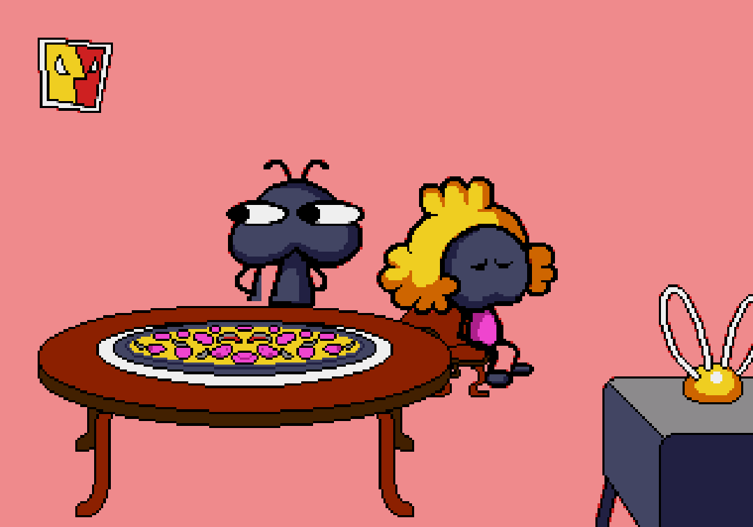 High Quality Pizza bugs Blank Meme Template