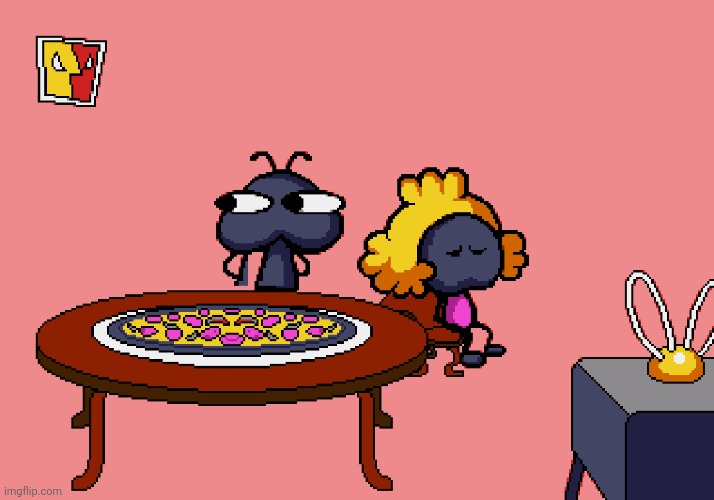 Pizza bugs | image tagged in pizza bugs | made w/ Imgflip meme maker