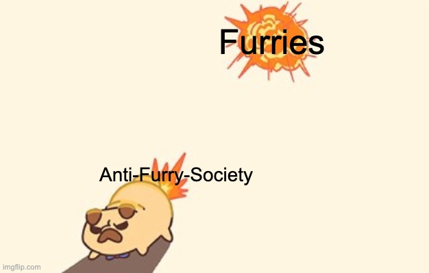 Dog fart | Furries; Anti-Furry-Society | image tagged in dog fart | made w/ Imgflip meme maker