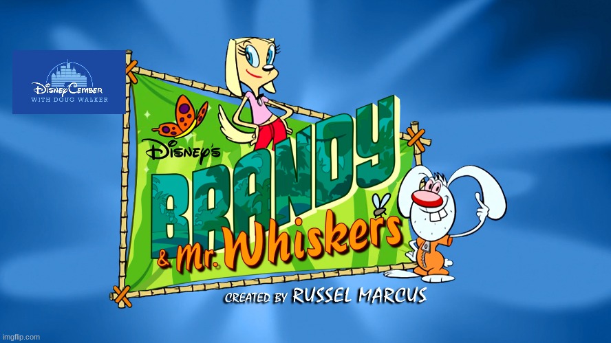 disneycember: brandy and mr whiskers Blank Meme Template
