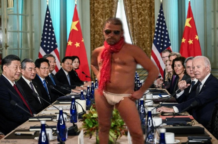 image tagged in china,hunter,maga,republicans,donald trump,joe biden | made w/ Imgflip meme maker