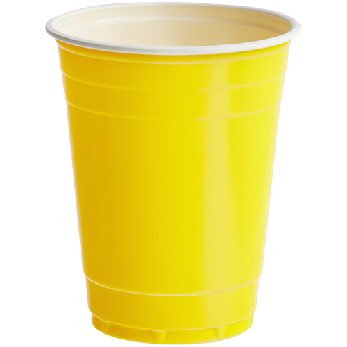 High Quality Yellow Solo Cup Blank Meme Template