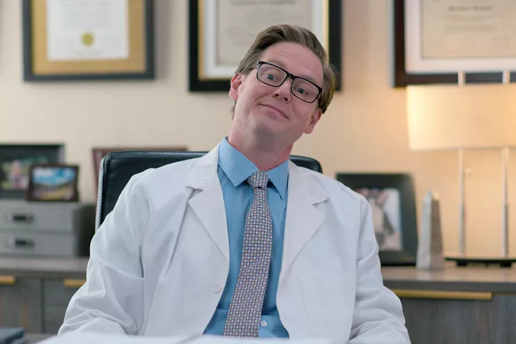 ITYSL Tim Heidecker Doctor More Club Aqua Blank Meme Template