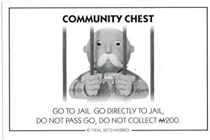 High Quality Mr. Monopoly In Jail (Black and White) Blank Meme Template