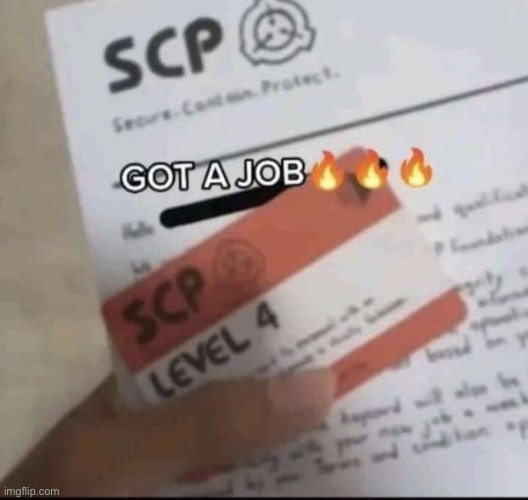 Finally got a job | image tagged in tag | made w/ Imgflip meme maker
