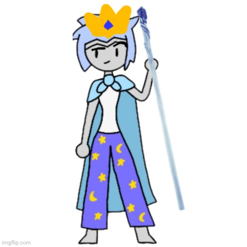 Queen Astra of Pillofortia. Might make versions for the other kids :P | made w/ Imgflip meme maker