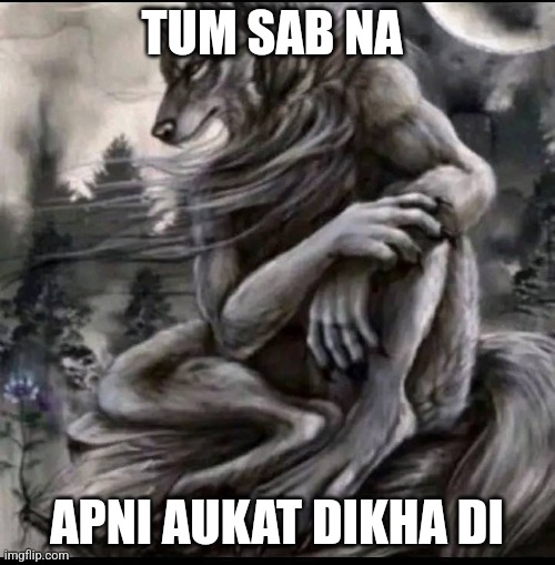 Aukat dikha di | TUM SAB NA; APNI AUKAT DIKHA DI | image tagged in aukat dikha di | made w/ Imgflip meme maker