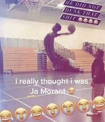 i really thought i was ja morant Blank Meme Template