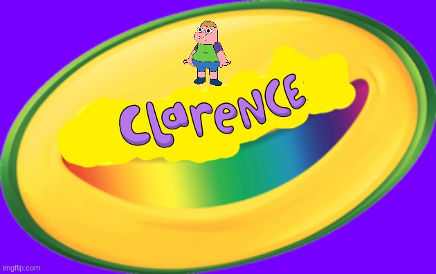 clarence crayons | image tagged in crayola,cartoon network,fake,warner bros | made w/ Imgflip meme maker