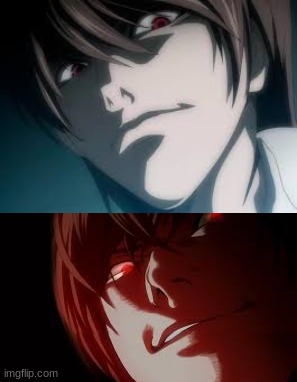 Temp | image tagged in kira,death note,memes,custom template,blank template,anime | made w/ Imgflip meme maker