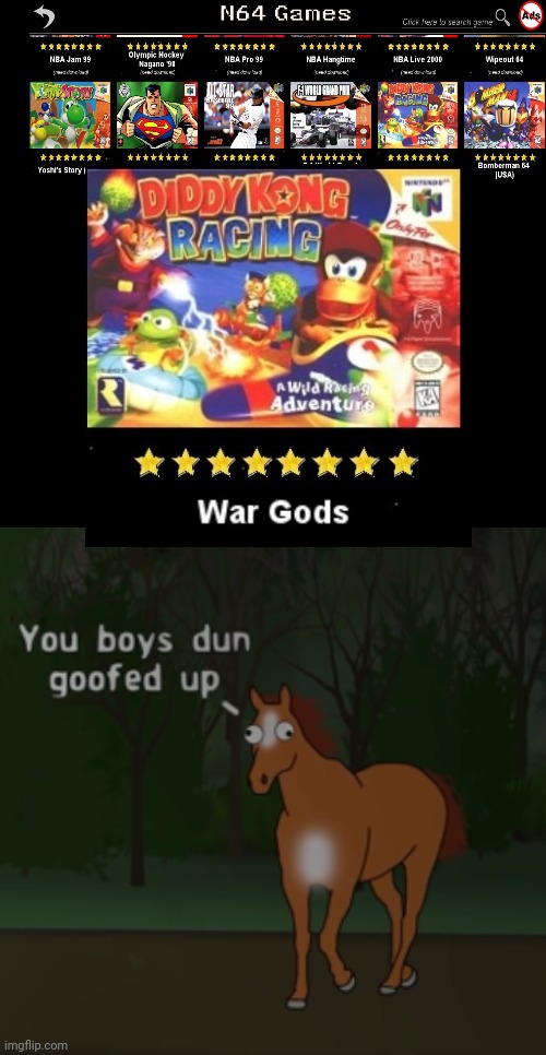 You Boys Dun Goofed Up | image tagged in you boys dun goofed up | made w/ Imgflip meme maker