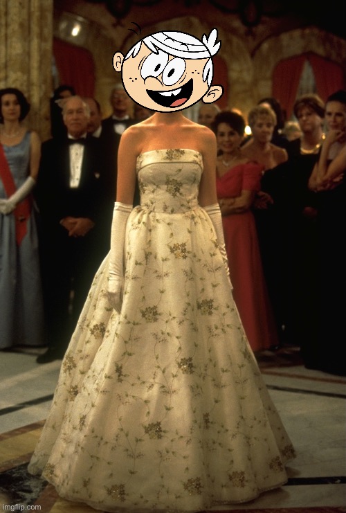 Lincoln Loud as Princess Mia | image tagged in the loud house,loud house,lincoln loud,disney princess,disney,nickelodeon | made w/ Imgflip meme maker