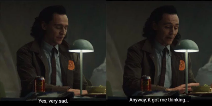 High Quality Loki thinking Blank Meme Template