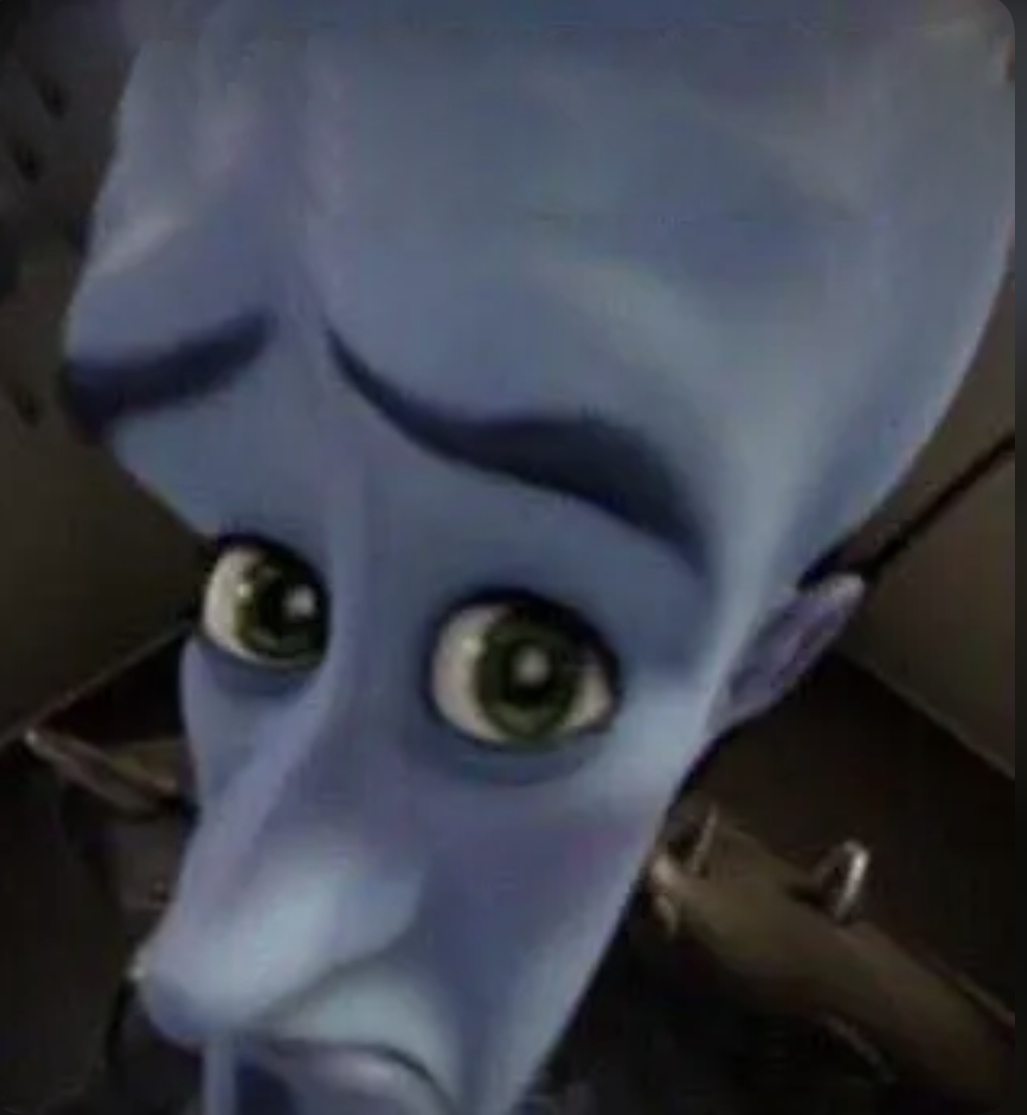 Megamind Blank Meme Template