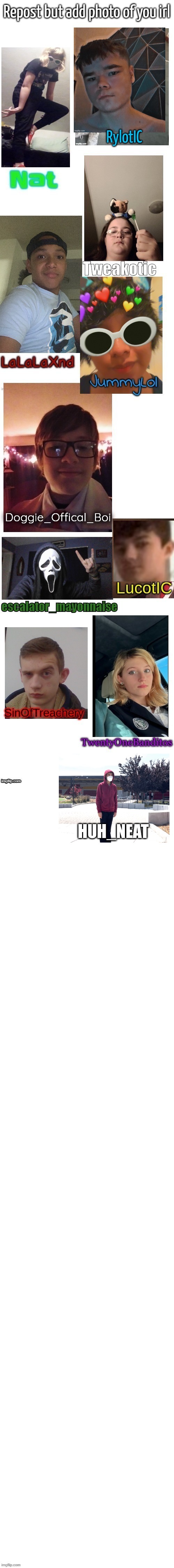 HUH_NEAT | made w/ Imgflip meme maker