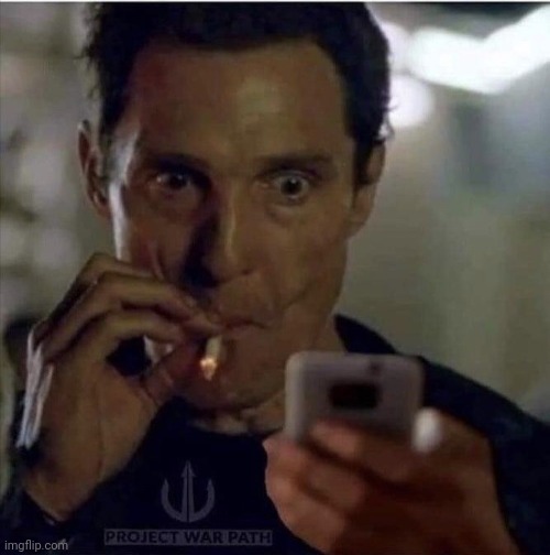 Guy smoking phone | image tagged in guy smoking phone | made w/ Imgflip meme maker