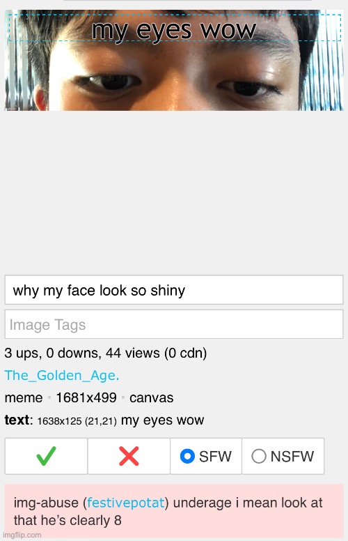 Says you | made w/ Imgflip meme maker