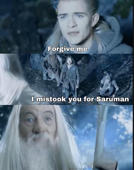 Gandalf I am... Blank Meme Template