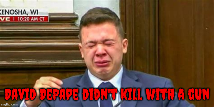 Cry Hard DePape | David DePape didn't kill with a gun | image tagged in hammer man,guilty,trumper,criminal,prison,maga | made w/ Imgflip meme maker
