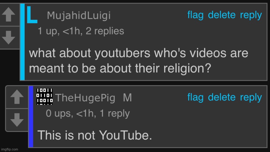 Homie is trying to bring up YouTube to justify his behavior on imgflip | made w/ Imgflip meme maker
