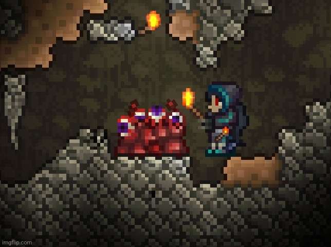 Anyone play terraria? Wtf is that | made w/ Imgflip meme maker