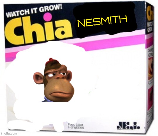 rejected chia pets volume 5 | NESMITH | image tagged in chia pet blank,paramount,nickelodeon,fake,chimpanzee | made w/ Imgflip meme maker