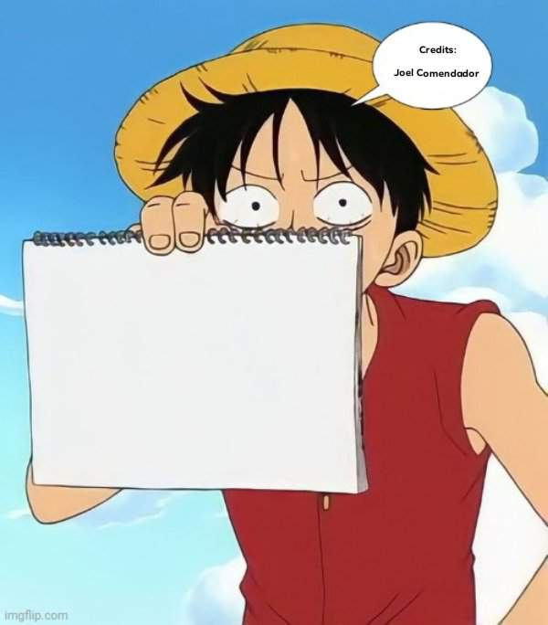 luffy Blank Meme Template