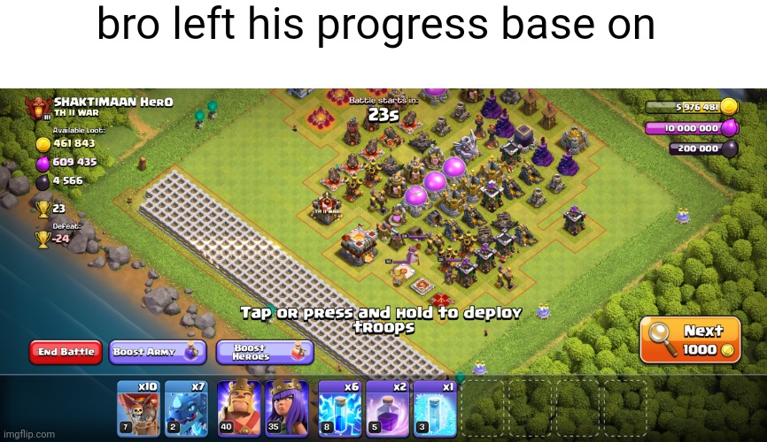 confessions: https://forms.gle/VUkir44hmaZd9VKLA | bro left his progress base on | made w/ Imgflip meme maker