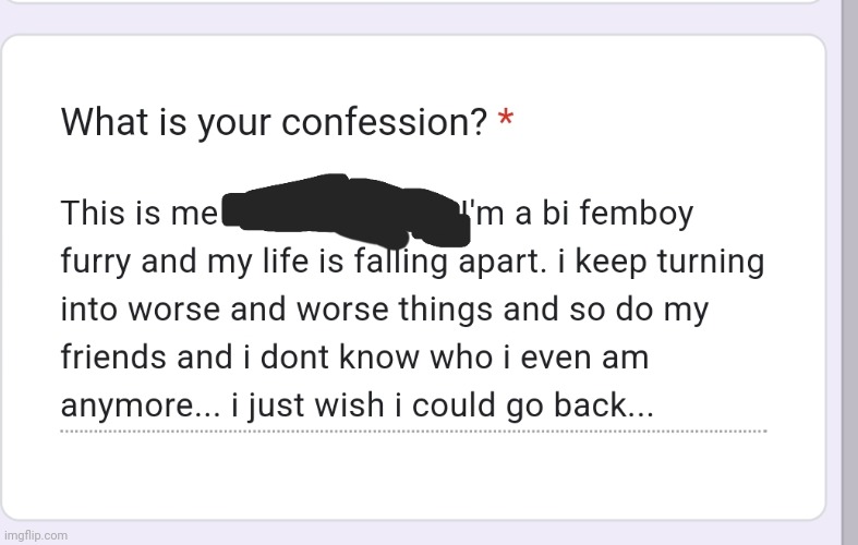 censored bc its anon | made w/ Imgflip meme maker