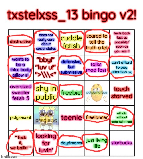 STILL didn't get true Bingo yet | image tagged in txstelxss_13 bingo v2,bingo,if you read this tag you are cursed,memes,funny memes,dank memes | made w/ Imgflip meme maker
