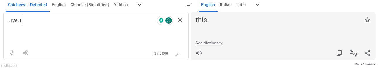 Found the furry language | made w/ Imgflip meme maker