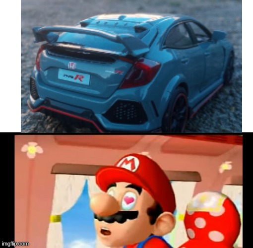 mario love who | image tagged in mario love who,honda | made w/ Imgflip meme maker