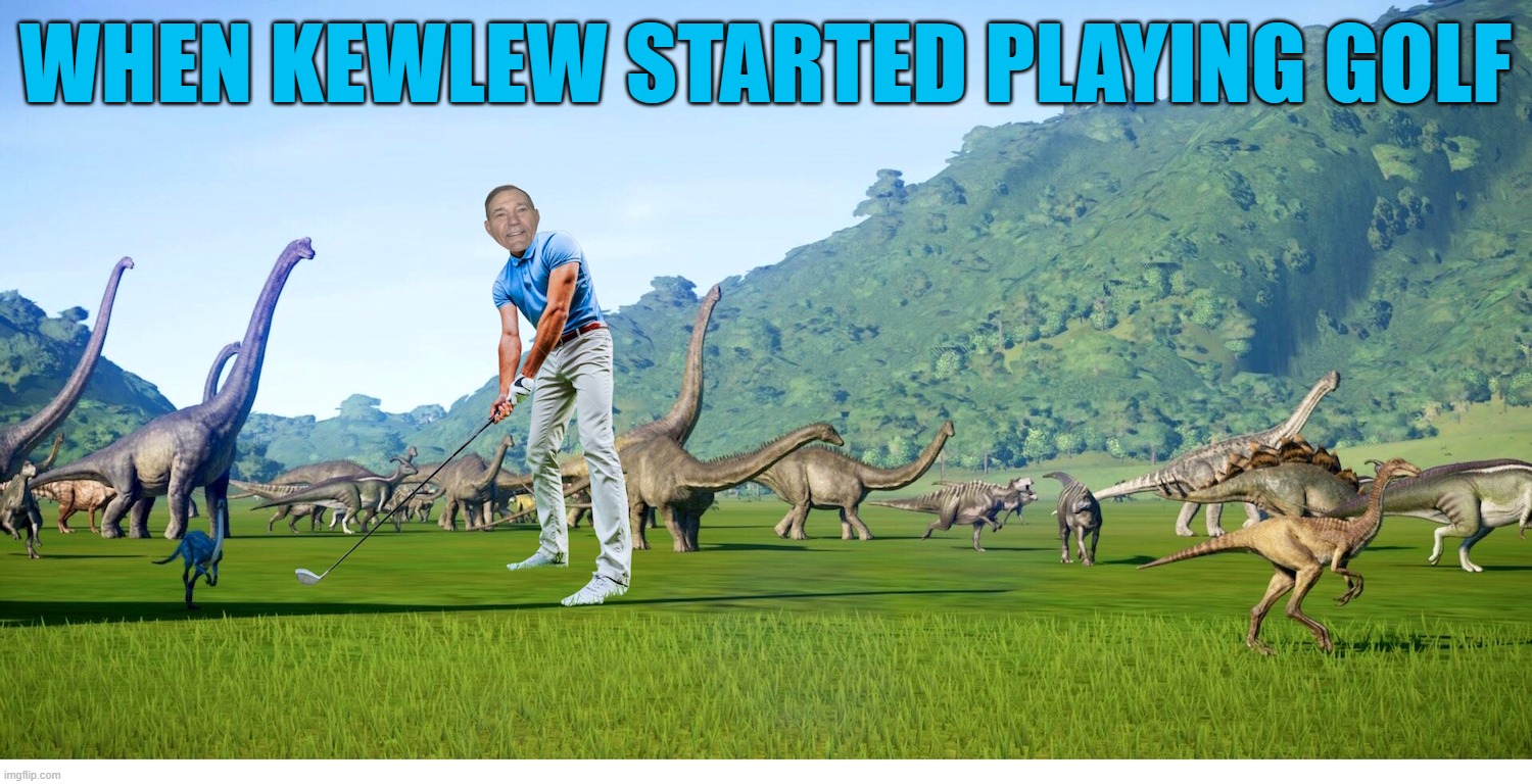 old fart | WHEN KEWLEW STARTED PLAYING GOLF | image tagged in old,older,oldest | made w/ Imgflip meme maker