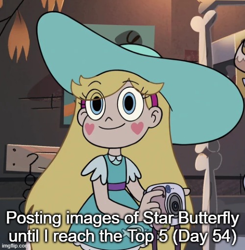 Day 54 | Posting images of Star Butterfly until I reach the Top 5 (Day 54) | image tagged in star butterfly | made w/ Imgflip meme maker