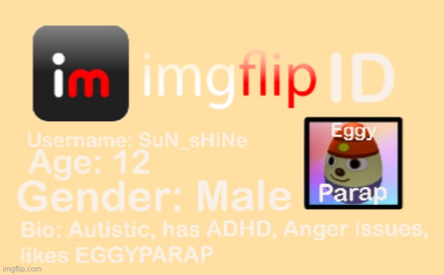 My ID | image tagged in imgflip community | made w/ Imgflip meme maker