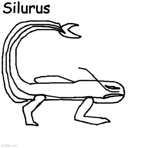 On the nights of the full moon, he awakens. | Silurus | made w/ Imgflip meme maker