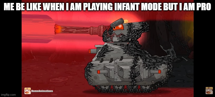 infant mode... | ME BE LIKE WHEN I AM PLAYING INFANT MODE BUT I AM PRO | image tagged in roblox noob | made w/ Imgflip meme maker