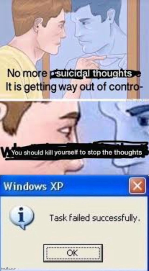 image tagged in dark humor | made w/ Imgflip meme maker